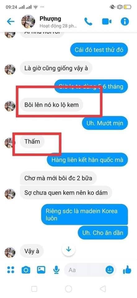 Đánh giá kem face lạnh