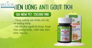 Viên uống Gout hỗ trợ giảm đau và kháng viêm hiệu quả